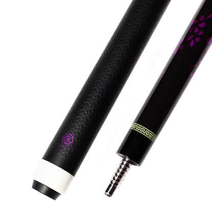 Carbon Fiber Pool Cue Radial - 12.5mm LD XTC Ferrule