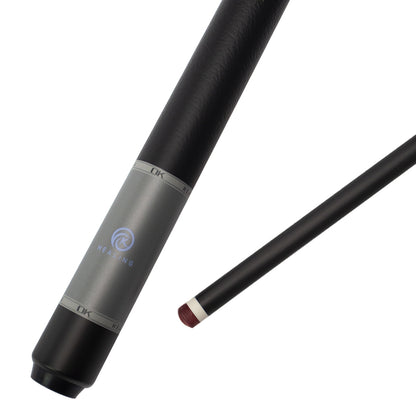 Carbon Fiber Pool Cue With Non-slip Wrap Radial - 11.8mm and Juma Ferrule