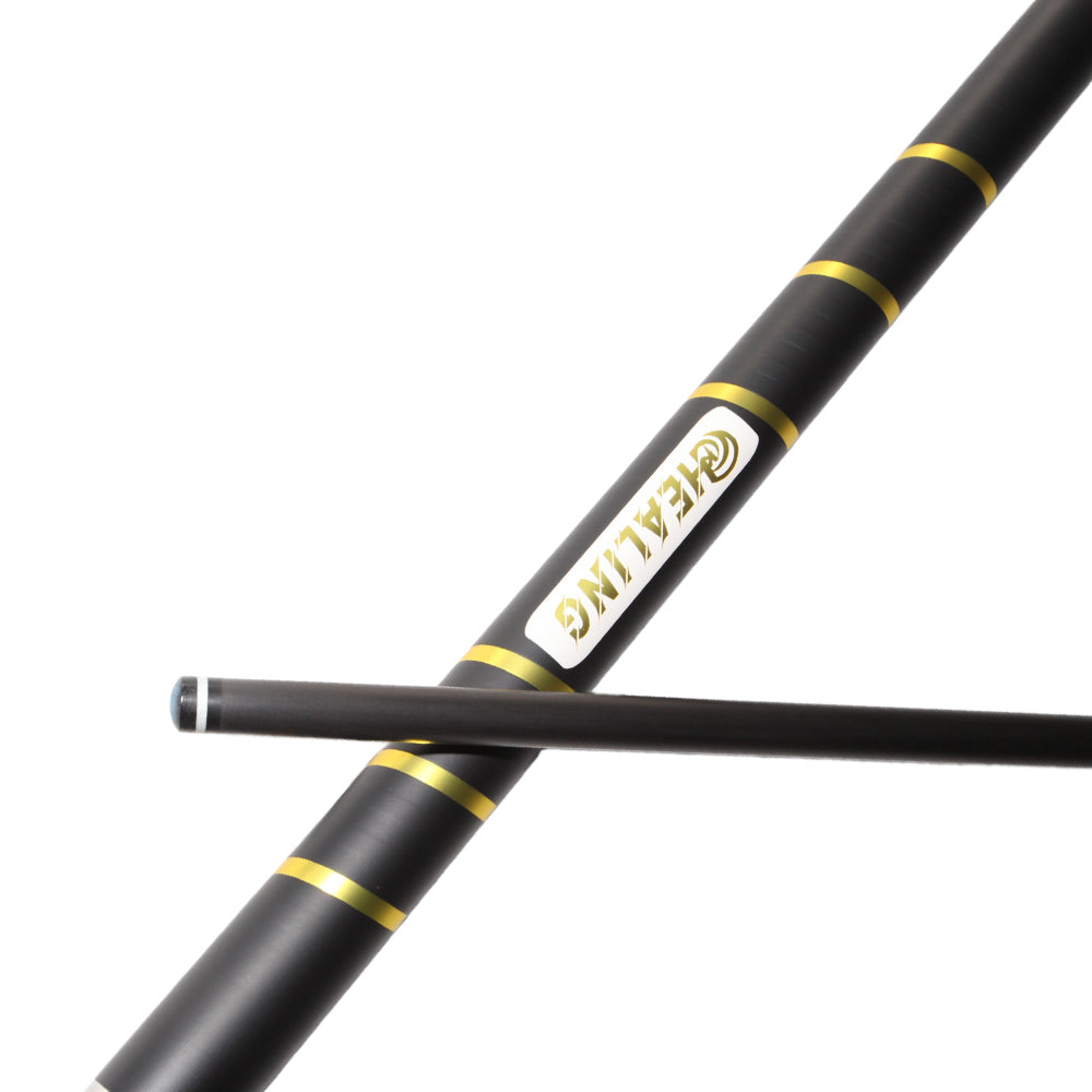 Break-Queue aus Kohlefaser mit rutschfestem Griffband, Uniloc-System (12,9 mm) und Juma-Ferrule