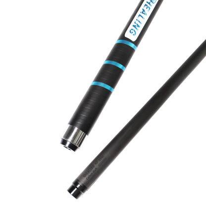 Break-Queue aus Kohlefaser mit rutschfestem Griffband, Uniloc-System (12,9 mm) und Juma-Ferrule