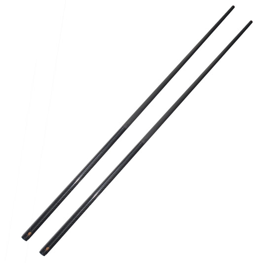 OKHEALING Carbon Jump Cue - Uniloc Joint 13.8mm Tip and Black 3K Twill Surface