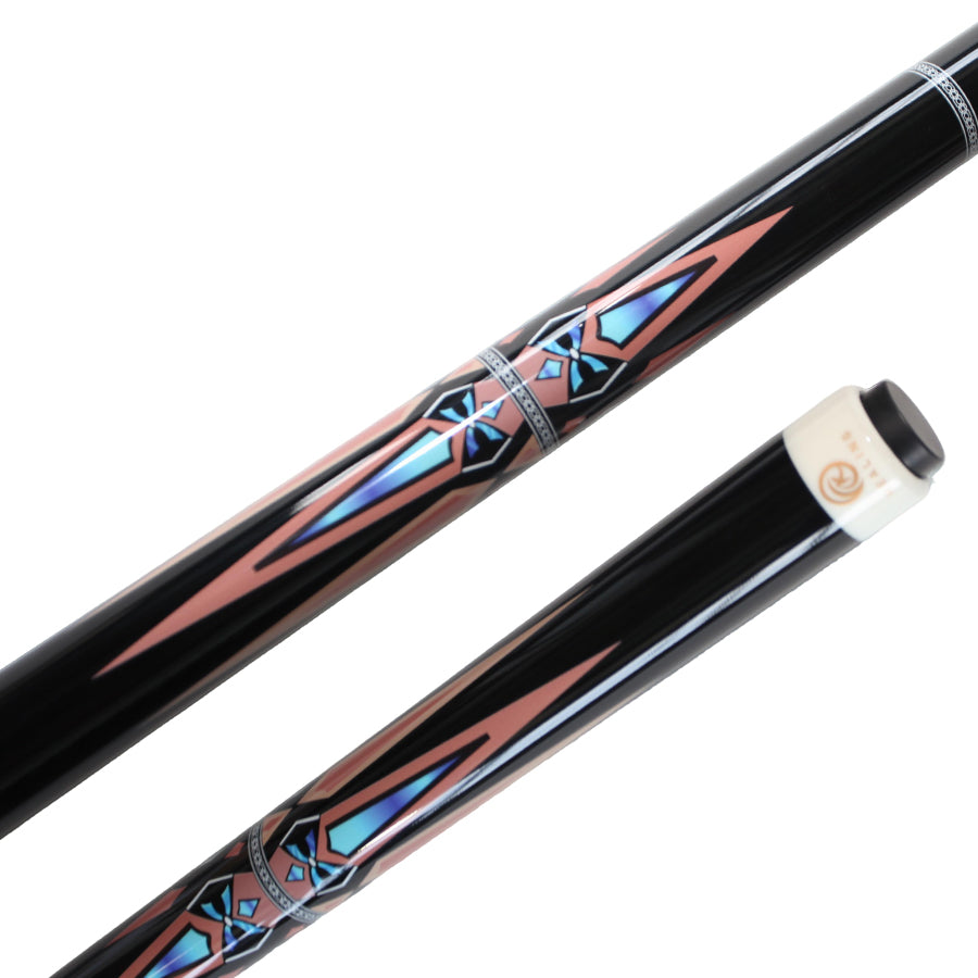 Break Cue with Carbon Shaft Wood Butt Radial - 14mm