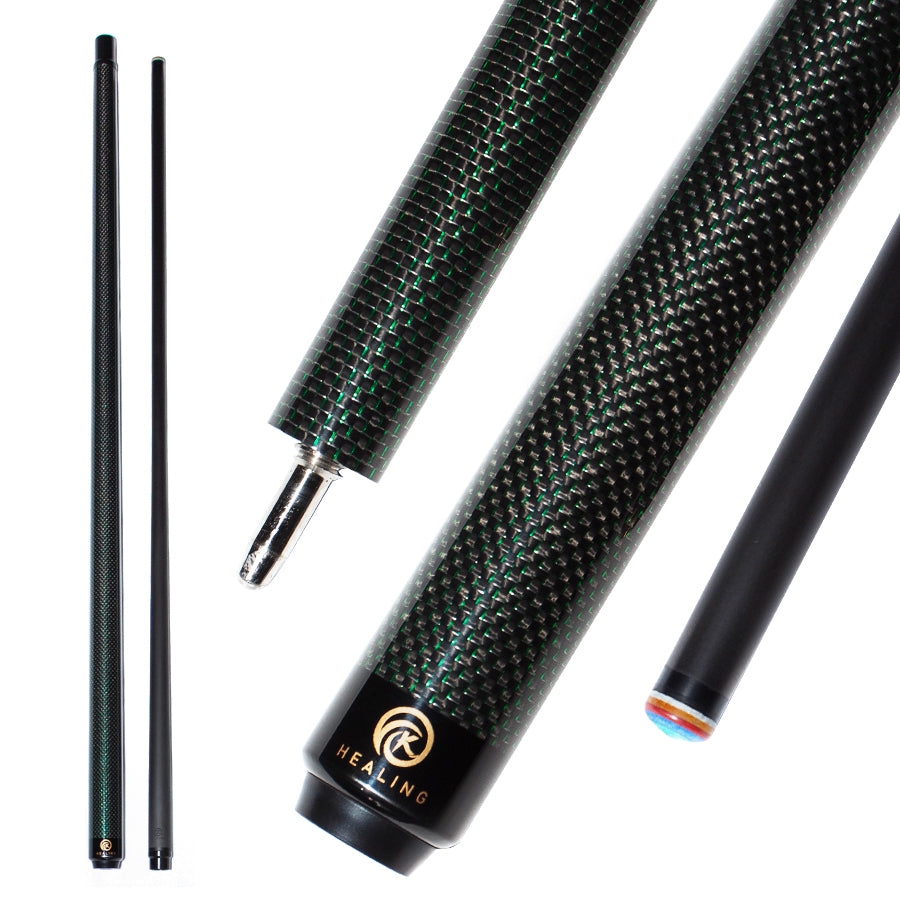 Carbon Fiber Pool Cue - 12.4mm Uniloc