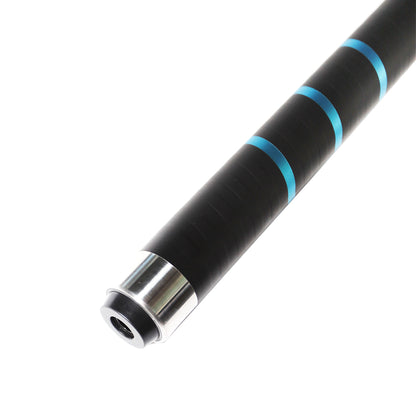 Break-Queue aus Kohlefaser mit rutschfestem Griffband, Uniloc-System (12,9 mm) und Juma-Ferrule