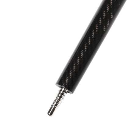 Carbon Fiber Break Jump Cue - 12.9mm Radial Uniloc and Black 3K Twill Glossy Finish