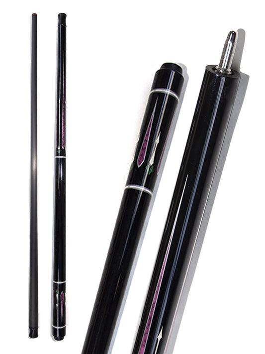 OKHEALING Carbon 1/2 Break Cue with Uni-loc Joint and 12.9mm Bakelite Tip