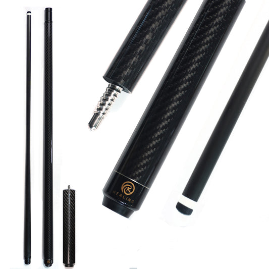Carbon Pool Cue with 180mm Extension- Radial 11.8mm