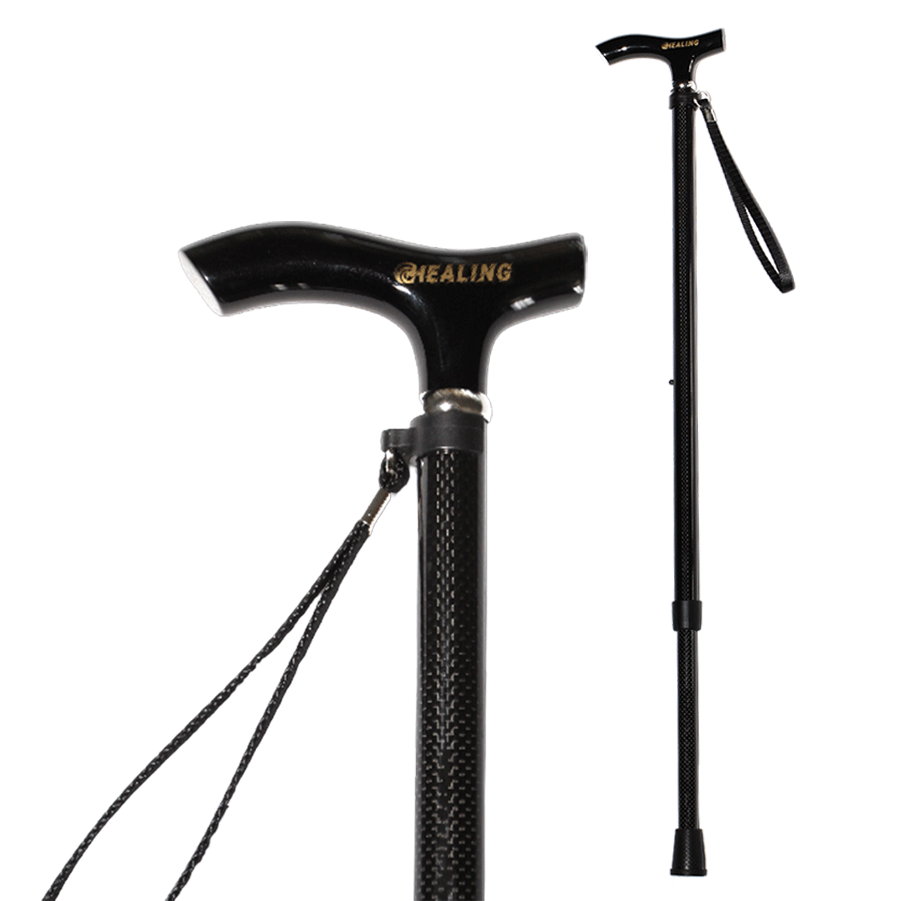 Adjustable Carbon Fiber Walking Cane - Ultralight