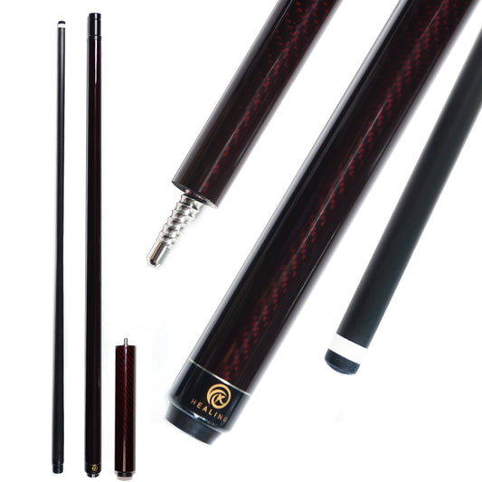 Carbon Pool Cue with 180mm Extension- Radial 11.8mm