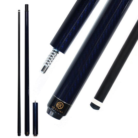 Carbon Pool Cue with 180mm Extension- Radial 11.8mm