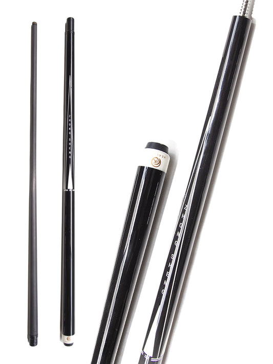 OKHEALING Radial Pool Cue with Carbon Shaft Hi-tech Wood Butt and 12.4mm Tip