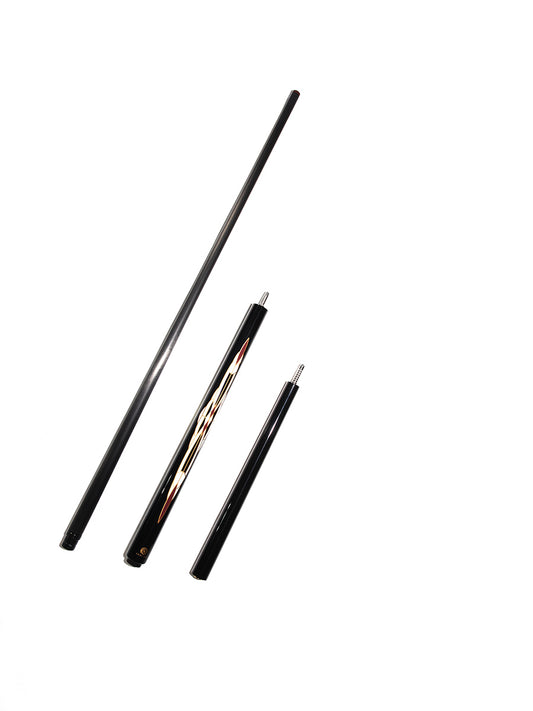 OKHEALING 3-Piece Carbon Break/Jump Cue with 12.9mm Bakelite Tip