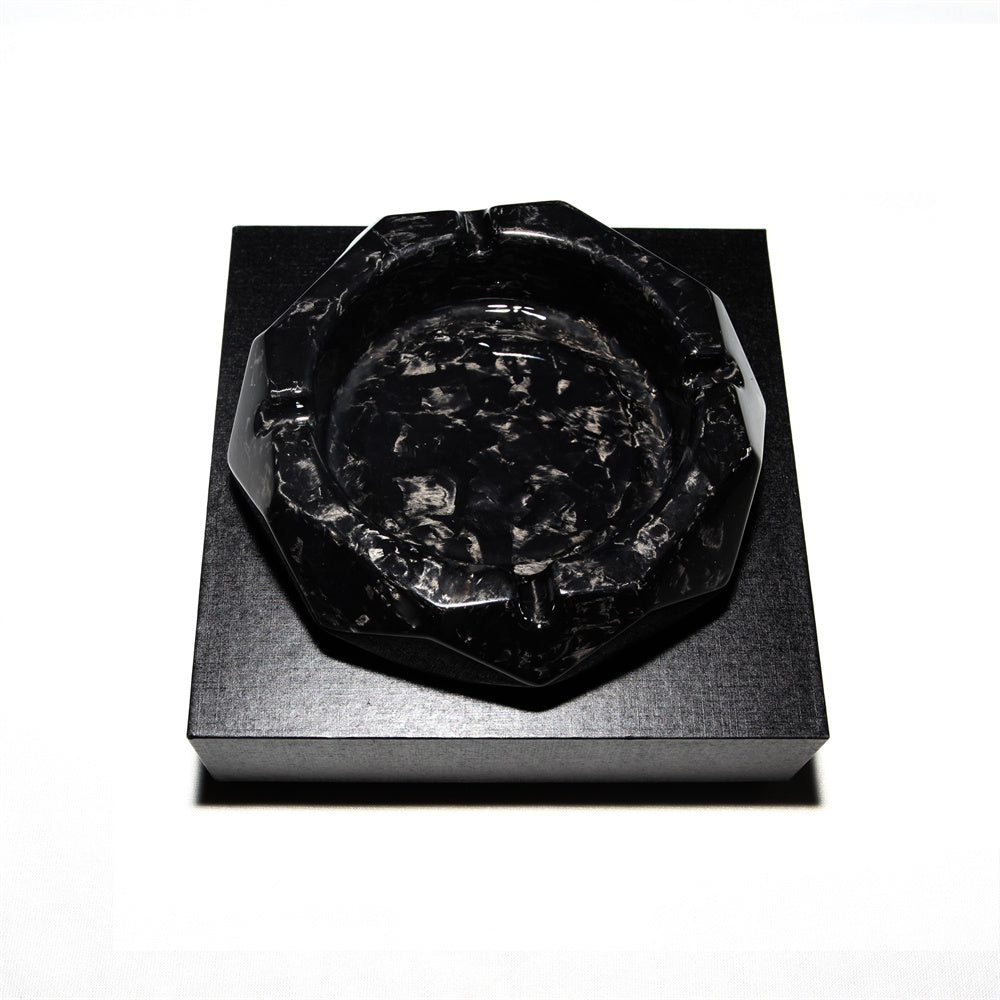 Carbon fiber forged pattern ashtray from professional manufacturer