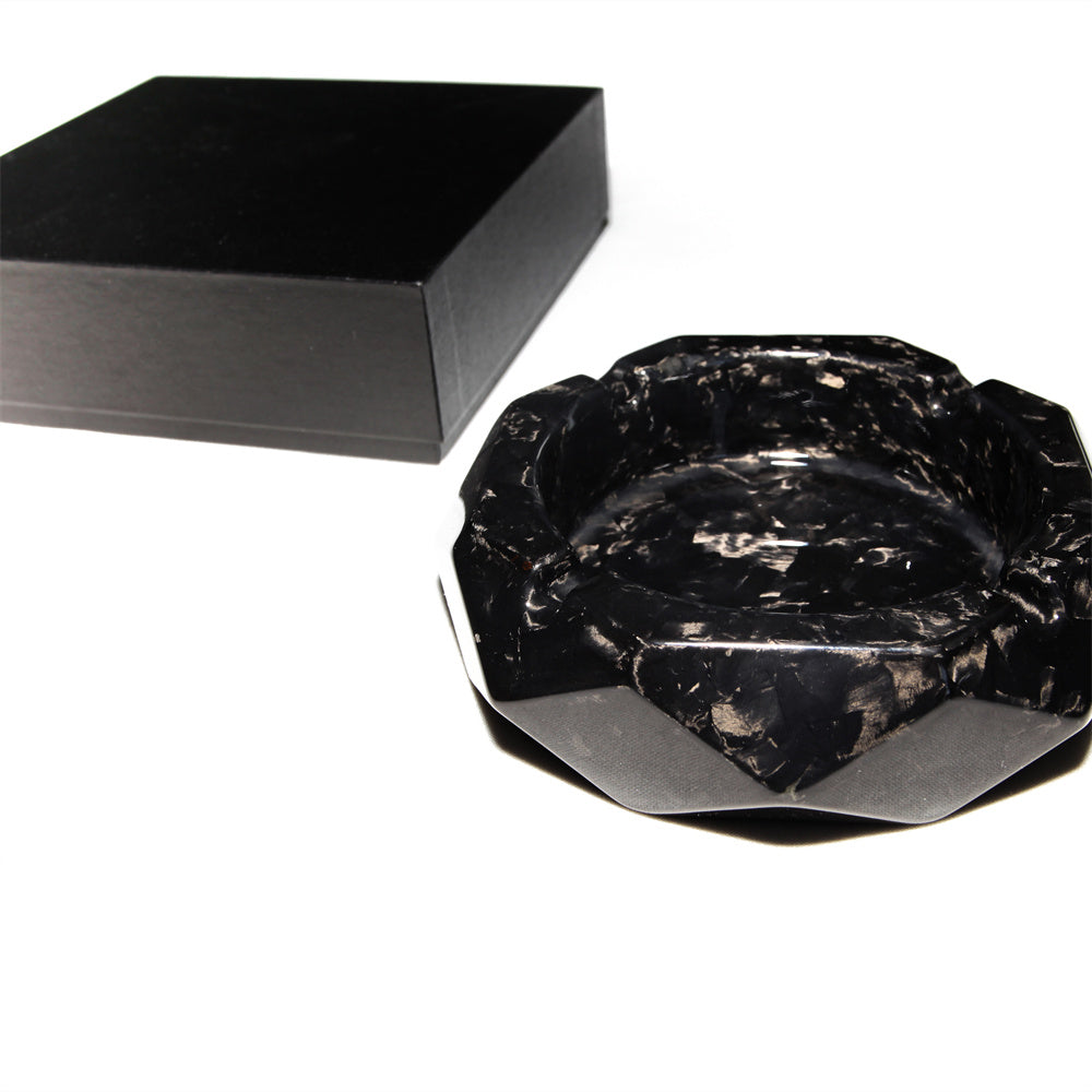 Carbon fiber forged pattern ashtray from professional manufacturer