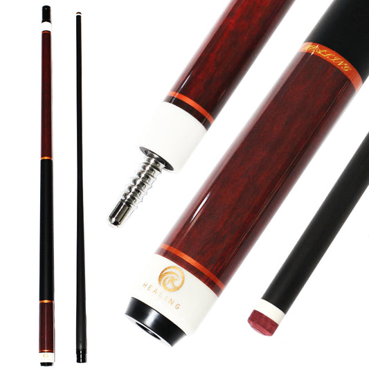 Carbon Fiber Pool Cue with Non-Slip Wrap- 11.8mm Radial