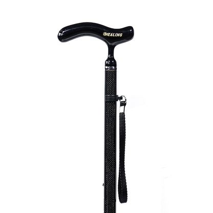 Adjustable Carbon Walking Quad Cane - Ultralight