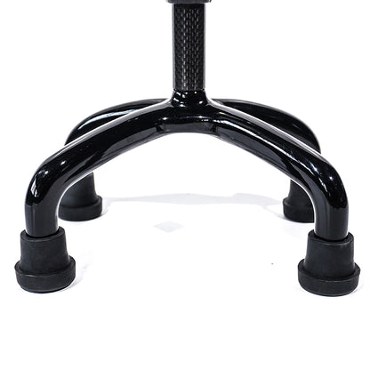 Adjustable Carbon Walking Quad Cane - Ultralight