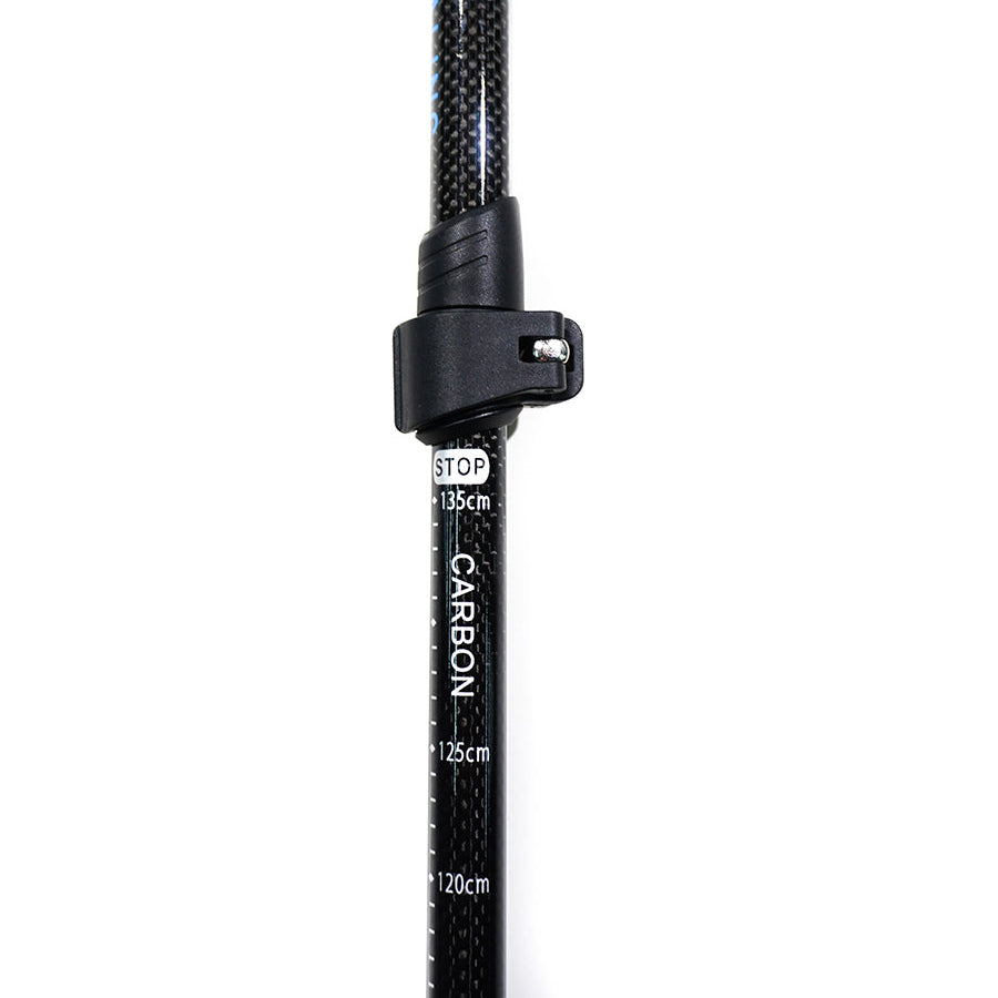 Carbon Fiber Trekking Poles - Adjustable and Collapsible