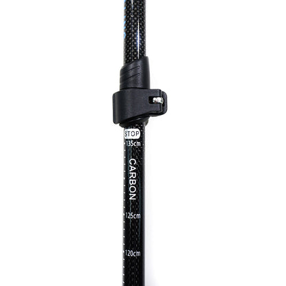 Carbon Fiber Trekking Poles - Adjustable and Collapsible