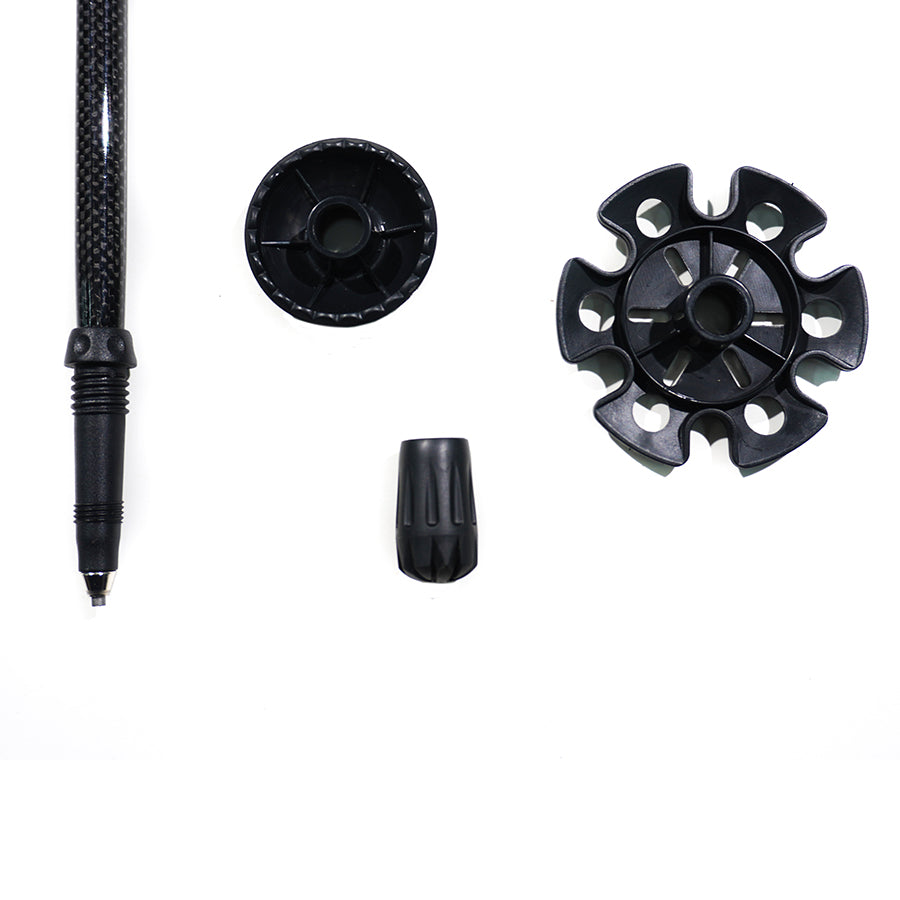 Carbon Fiber Trekking Poles - Adjustable and Collapsible