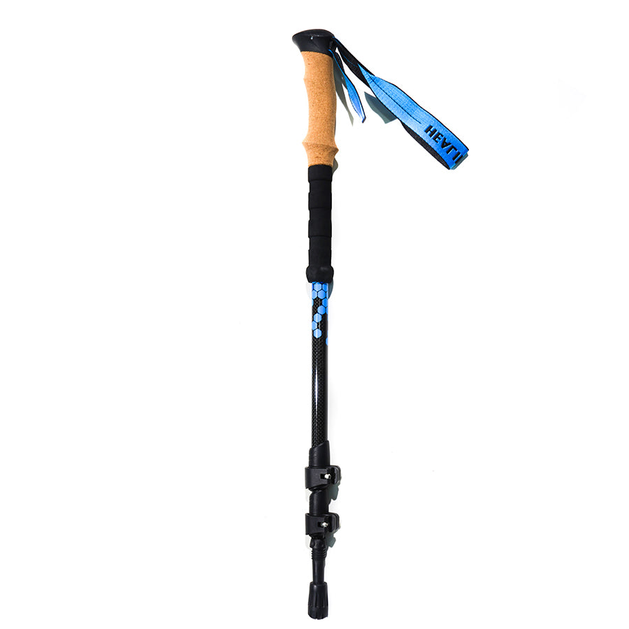 Carbon Fiber Trekking Poles - Adjustable and Collapsible