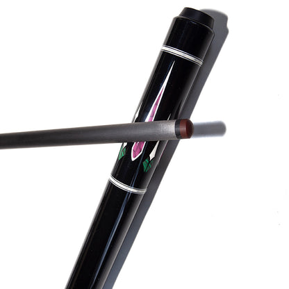 OKHEALING Carbon Break Cue - Uni-loc Joint 12.9mm Bakelite Tip