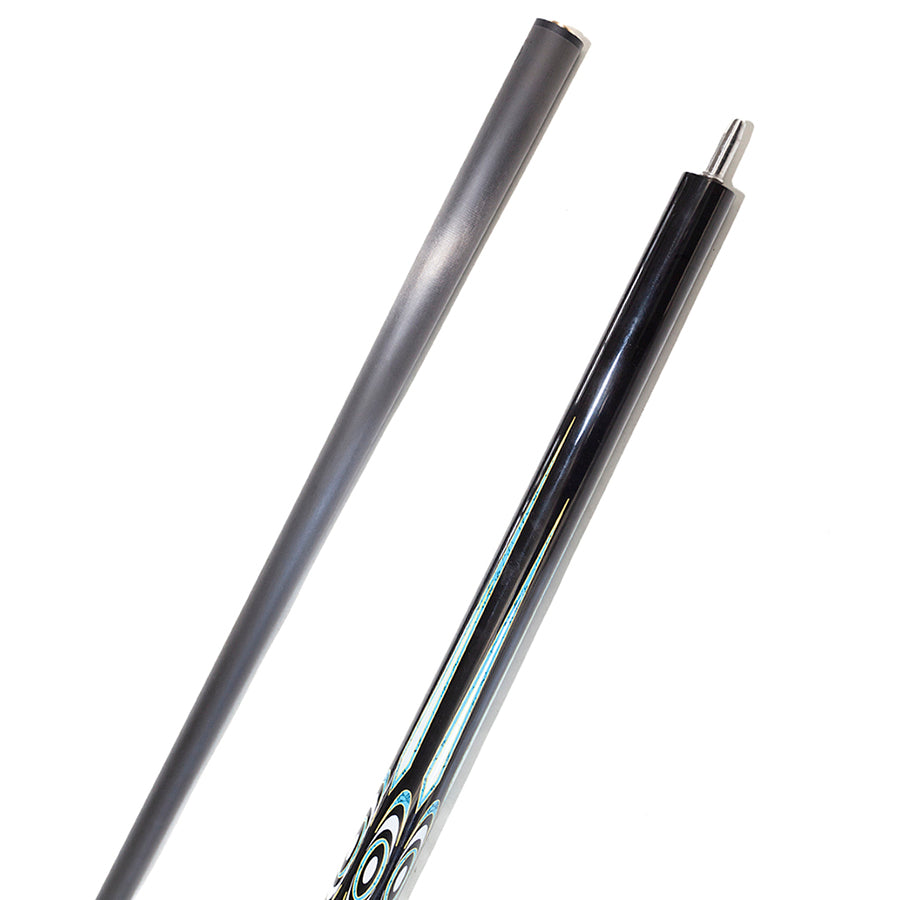 OKHEALING Carbon Break Cue - Uni-loc Joint 12.9mm Bakelite Tip