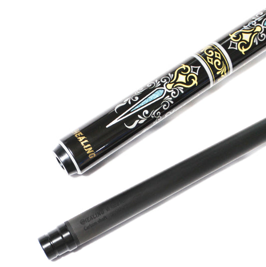 Carbon Fiber Pool Cue - 12.4mm Radial