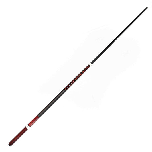 Carbon Pool Cue with Wood Grain Design - Radial 12.4mm and 180mm Extension