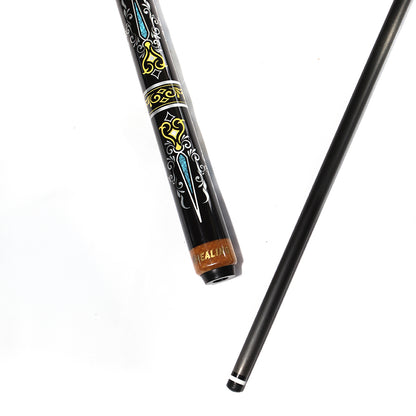 Carbon Fiber Pool Cue - 12.4mm Radial