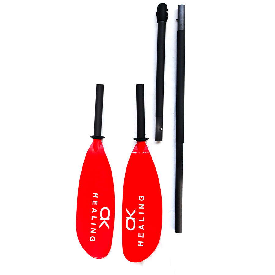 Fiberglass 4-Piece Kayak Paddle - Adjustable and Detachable