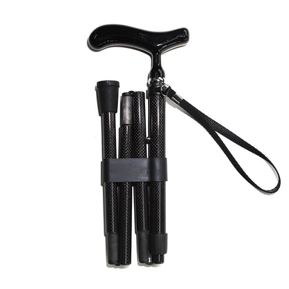 Folding Carbon Fiber Walking Cane - Adjustable and Ultralight