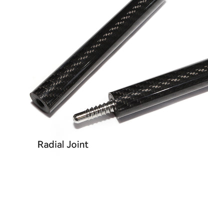 Carbon Fiber 3K Twill Extension to Connect Shaft and Butt