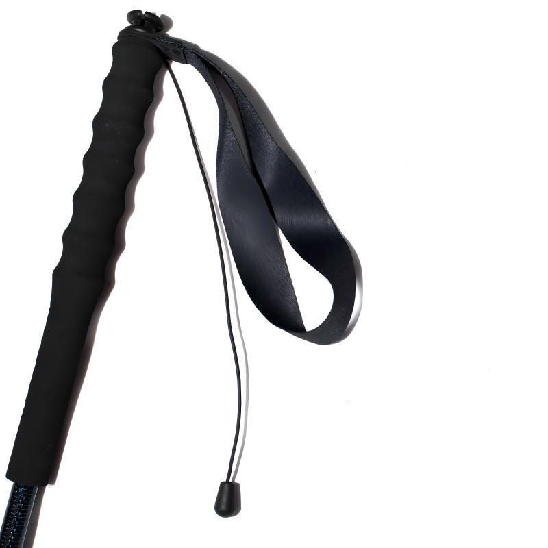 120g Carbon Hiking Poles – Foldable & Ultralight (Silver Blue)