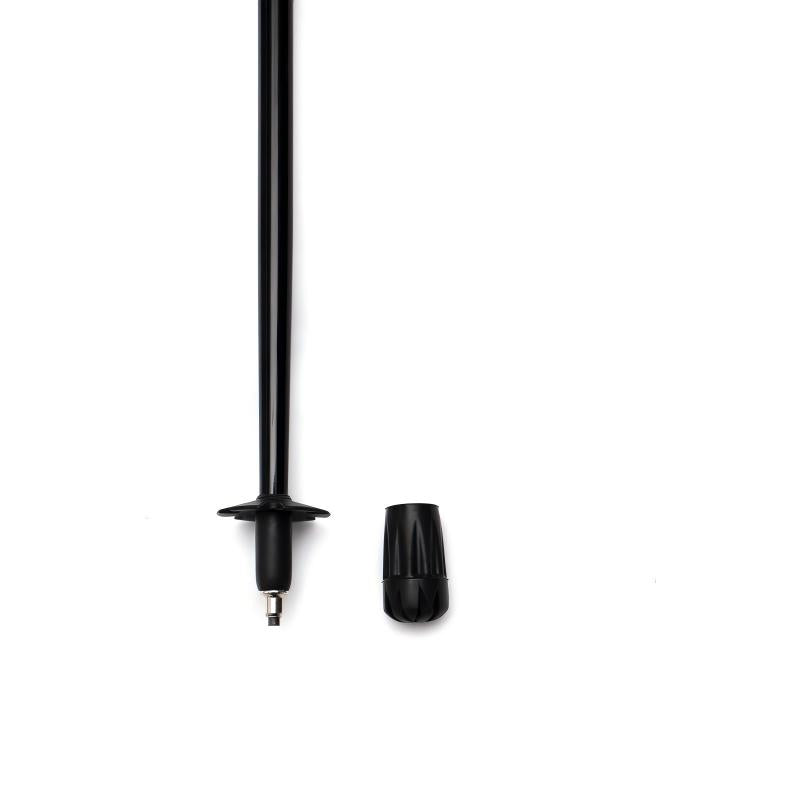Carbon Hiking Poles – Ergonomic Grip & Foldable (Black Orange)
