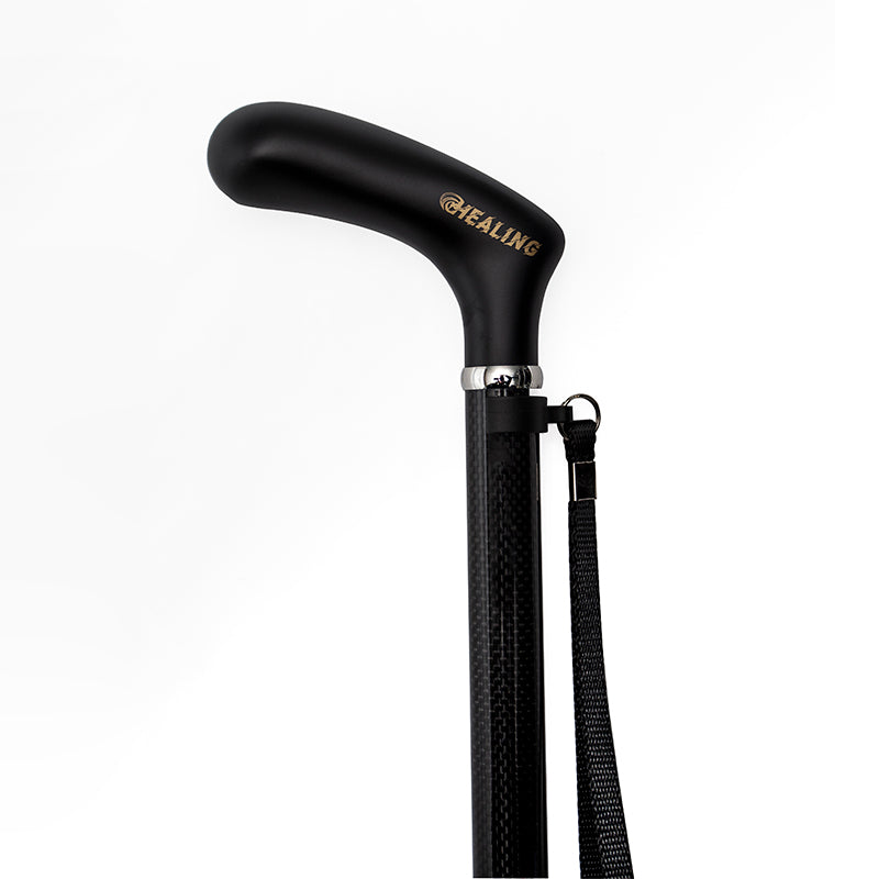 Verstellbarer Gehstock aus Kohlefaser – ultraleicht