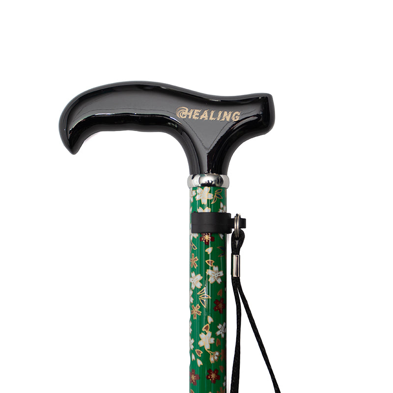 Ultralight Folding Carbon Fiber Walking Cane - Adjustable Height