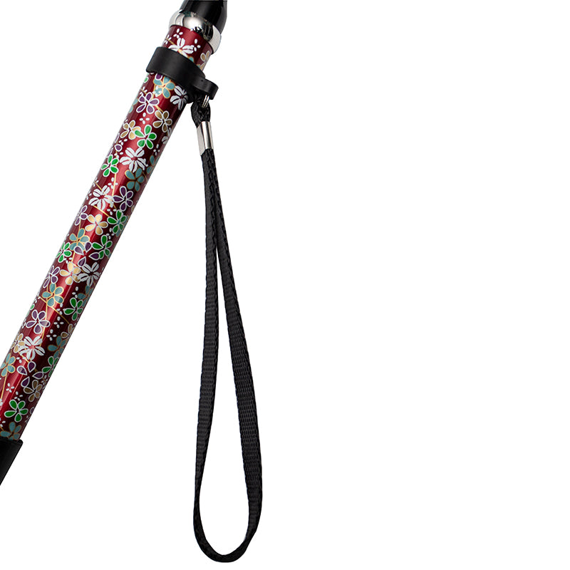 Faltbarer Gehstock aus Kohlefaser – verstellbar und ultraleicht