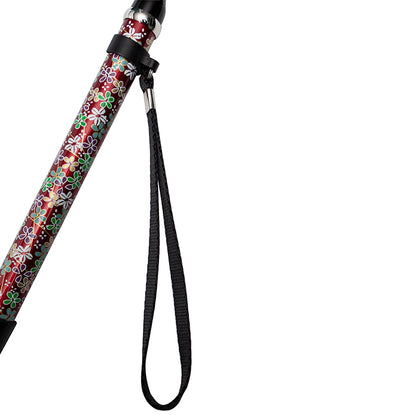 Faltbarer Gehstock aus Kohlefaser – verstellbar und ultraleicht