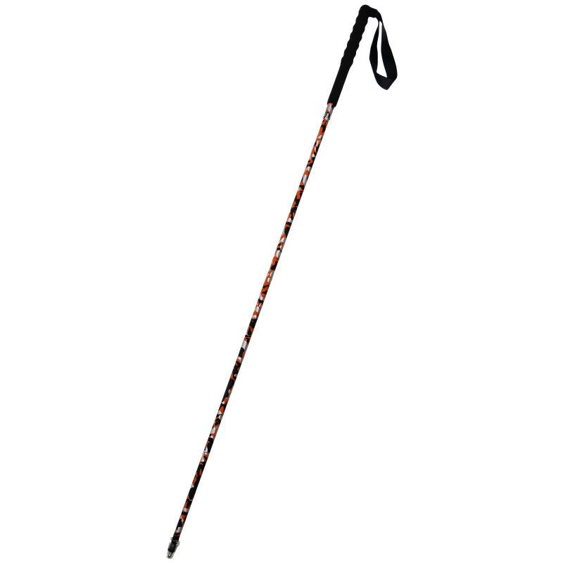 Carbon Trekking Poles – Orange Camouflage & Lightweight