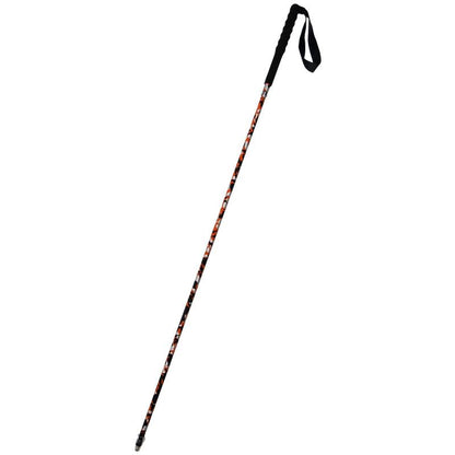 Carbon Trekking Poles – Orange Camouflage & Lightweight