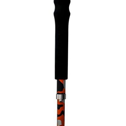 Carbon Trekking Poles – Orange Camouflage & Lightweight