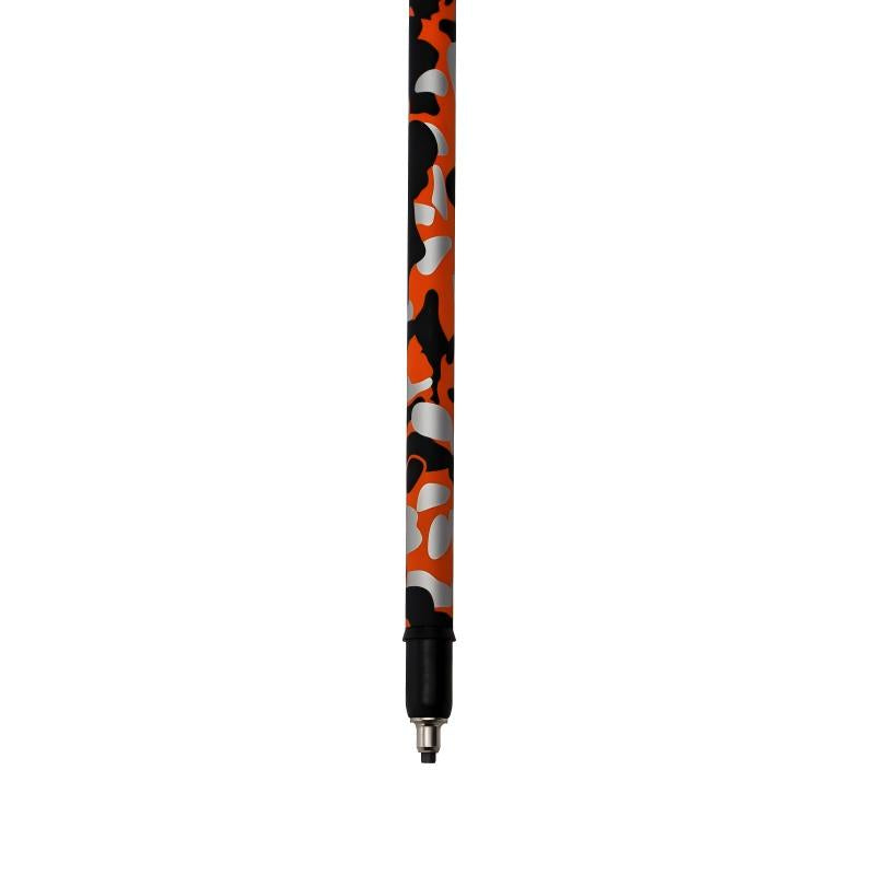 Carbon Trekking Poles – Orange Camouflage & Lightweight
