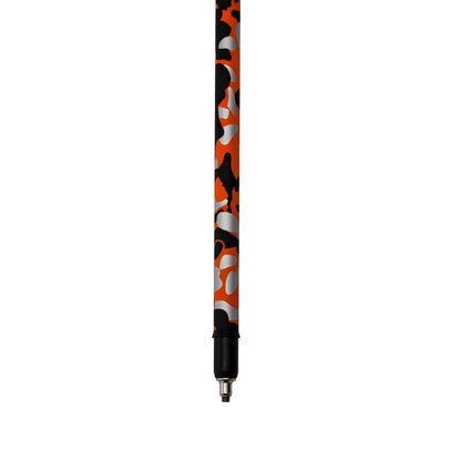 Carbon Trekking Poles – Orange Camouflage & Lightweight