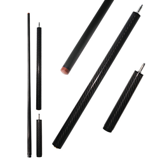 Carbon Jump Cue - Uniloc 13.8mm and Black 3K Twill Surface