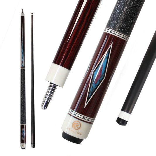 Carbon Fiber Hybrid Pool Cue Radial - 12.4mm LD Juma Ferrule