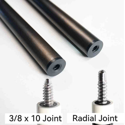 Carbon Fiber Shaft - 3/8x10 or Radial 12mm