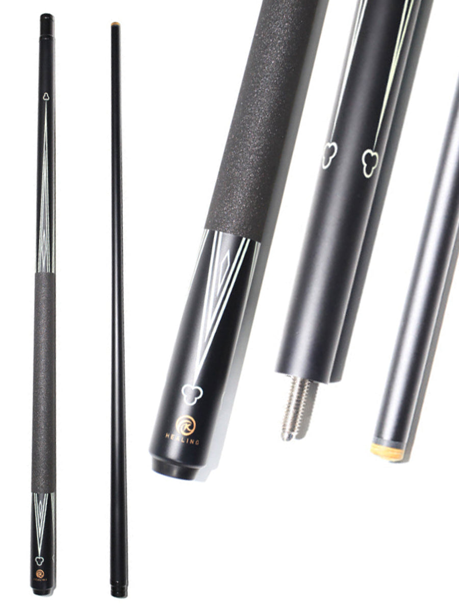 OKHEALING Fiberglass Pool Cue - 5/16 x 18 Joint 12.9mm Tip and Anti-slip Wrap