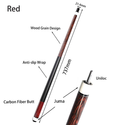 OKHEALING Carbon Pool Cue Butt