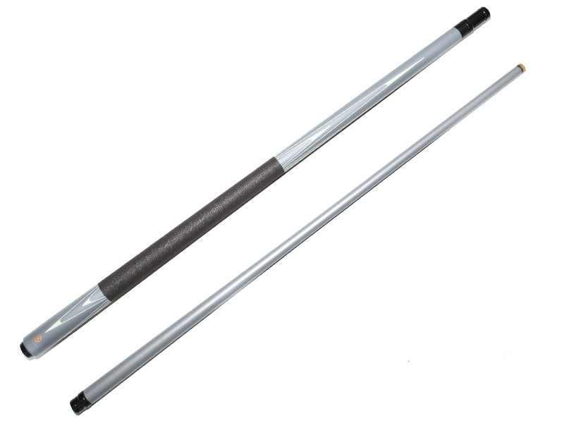 Hot sale pool cue okhealing 1/2 break cue with fiberglass material and silver cover